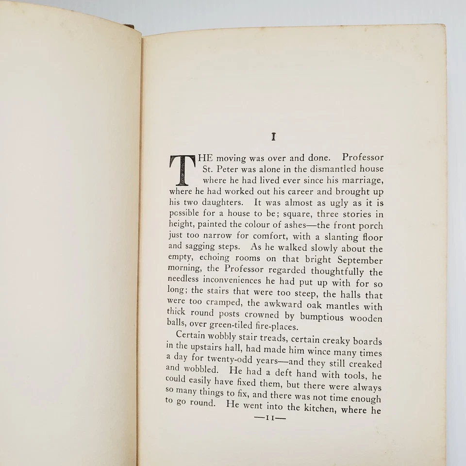 The Professor's House Book by Willa Cather Vintage Antique 1925 Hardcover — 第 4/4 张图片