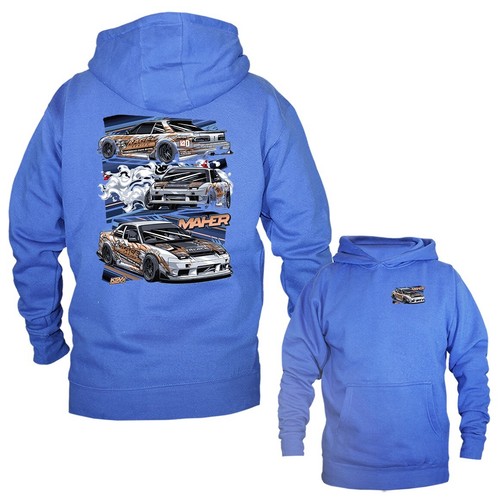 Maher Perfect Car Imported Tuned Custom JDM Sportwagen Grafik Hoodie - Bild 9 von 10