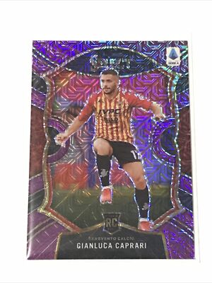20-21 Panini Chronicles Select  PURPLE Mojo Gianluca Caprari RC Benevento