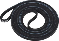 BlueStars 341241 Dryer Drum Belt Replacement Part - Exact Fit for Black 