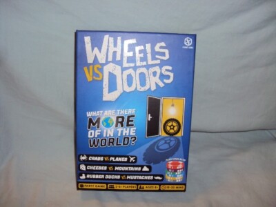 Wheels Vs Doors: What Are There More of In The World? Format Games LTD 2022 NEW!