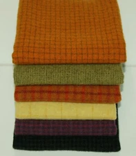 HAND DYED RUG HOOKING WOOL Mill-Dyed ~ "WITCH'S BREW" (6-pc collection)