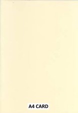 50 SHEETS A4 COLOURED CARD ~ 160GSM PRINTER COPIER CRAFT CARD - SELECT COLOUR