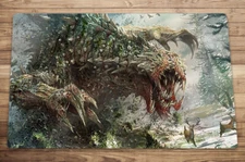 Tarmogoyf Trading Card Game Playmat TCG CCG Mat Free Bag