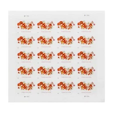 Tulips 2022 USPS First-Class Mail Forever Postage Stamps - Sheet of 20