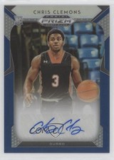 2019-20 Panini Prizm Draft Picks Blue Chris Clemons #117 Auto 06m0