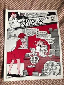 SMALL PRESS COMICS EXPLOSION #6 July 1986 - Matt Feazell "How To Make MiniComic"
