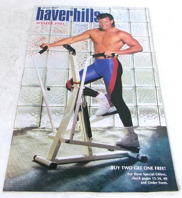 Vintage Winter 1991 Haverhills Mail Order Catalog Retro Gadgets Spandex Skier