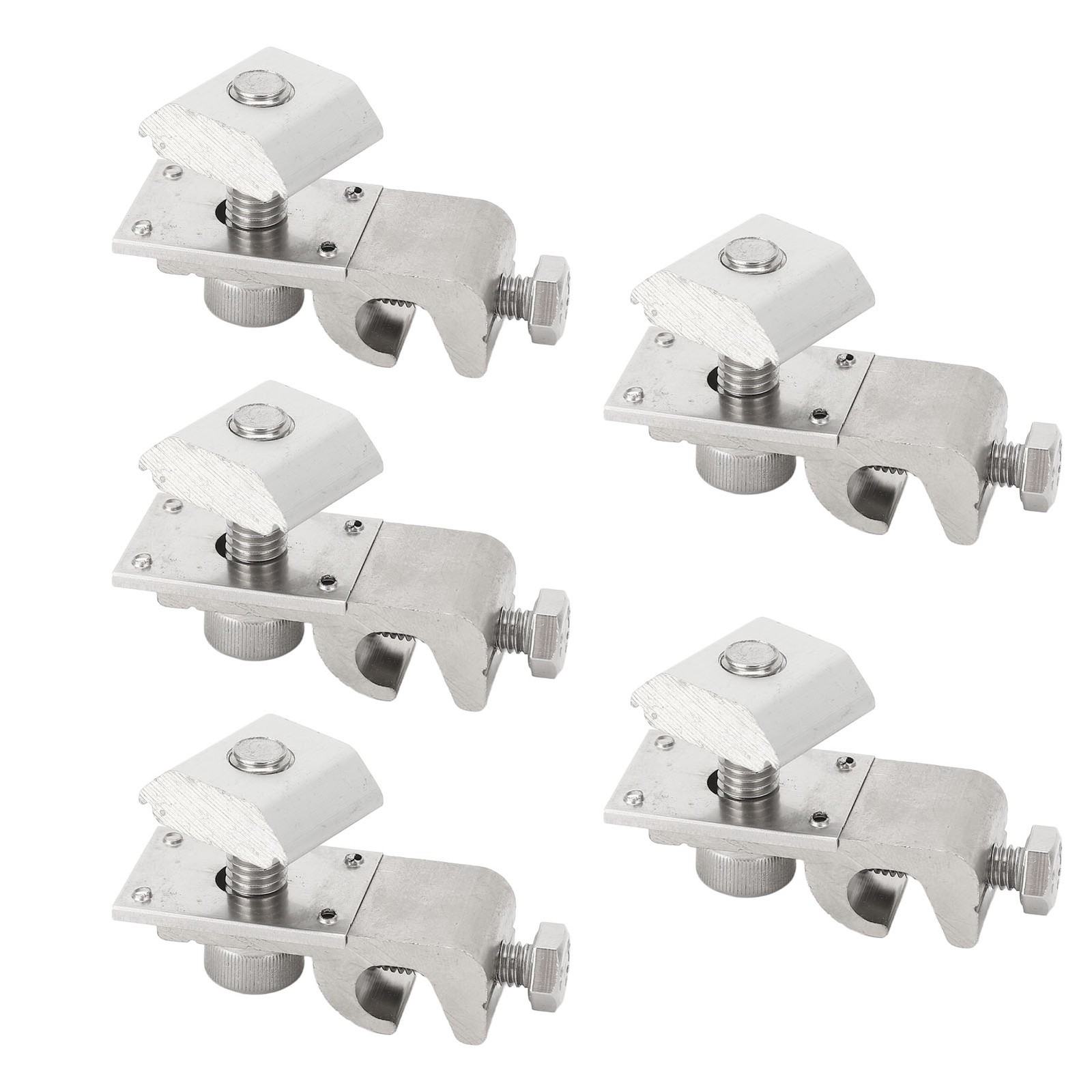 5x Photovoltaic Grounding Clamps Solar Panel Ground Terminal Cable Lug For NEW