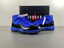 Men's Size US 7-12 - Jordan 11 Retro Blue Black