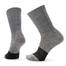 Smartwool Everyday Color Block Cable Women's Crew Socks, Charcoal, Medium