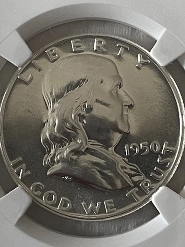 1950 50¢ Proof Frankling Half Dollar NGC PF65 -FREE SHIPPING-