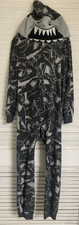 Cat  Jack Shark Hooded Fleece Footless Pajama, Medium 8/10 