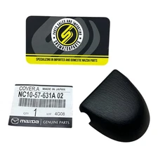 99-05 Mazda Miata MX5 MX-5 OEM NB Black Seat Belt Anchor Cover NC10-57-631A 02