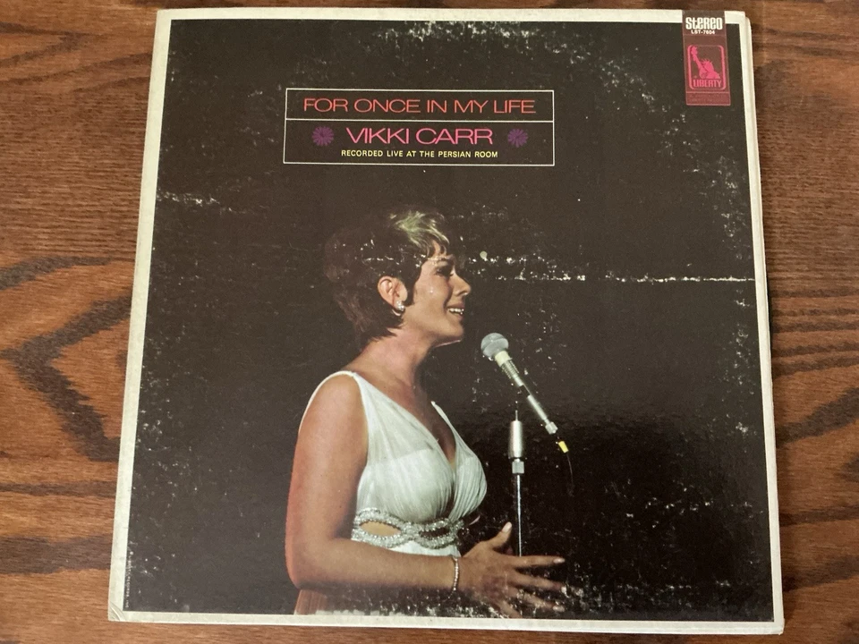 Vikki Carr 3-LP Lot – It Must Be Him / The Way of Today / For Once in My Life - Image 3 of 4