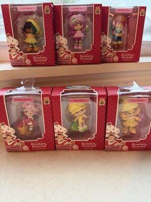 Rare Set Cheebee Mini Figure Strawberry Shortcake Series 1 Complete 6 NIB
