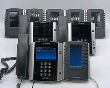 3 Polycom VVX600 IP Touchscreen Phones 5 VVX Color Expansion 2201-46350-001