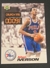 1997-98 Upper Deck Nestle Slam Dunk - Crunch Time Allen Iverson #CT 33