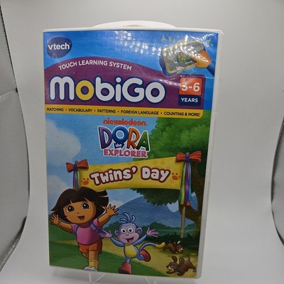  MobiGo Dora the Explorer TWINS' DAY Spiel & Touch Lernsystem 3-6 Jahre
