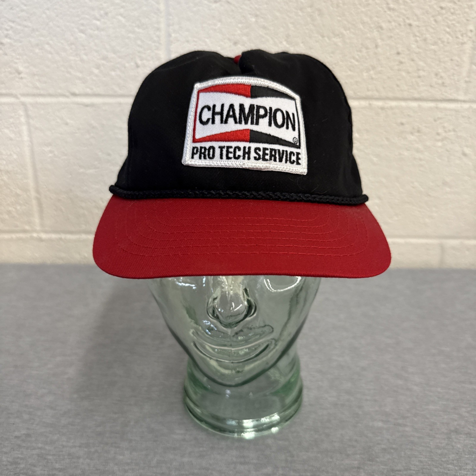 Champion Pro Tech Service Patch Rope Trucker Hat - image 1