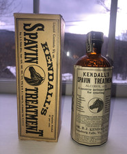 VERMONT VETERINARY MEDICINE - MUSEUM QUALITY - Embossed w/LABEL, BOX & Insert