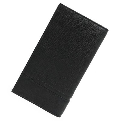 Bulgari Octo Leder Geldbörse Doppelfaltung Karten Münzfach Schwarz...