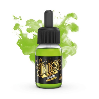 AK Interactive The INKS Lime Green