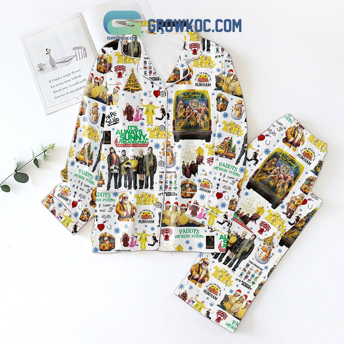 It8217s Always Sunny In Philadelphia A Very Sunny Christmas Pajamas Set