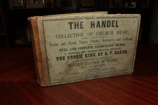 1854 The Handel Church Music Hymns Storm King B.F. Baker Songbook A.N. Johnson