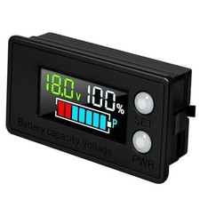 Golf Cart Battery Meter Waterproof Battery Monitor 12V 24V 48V 60V 72V 84V LCD