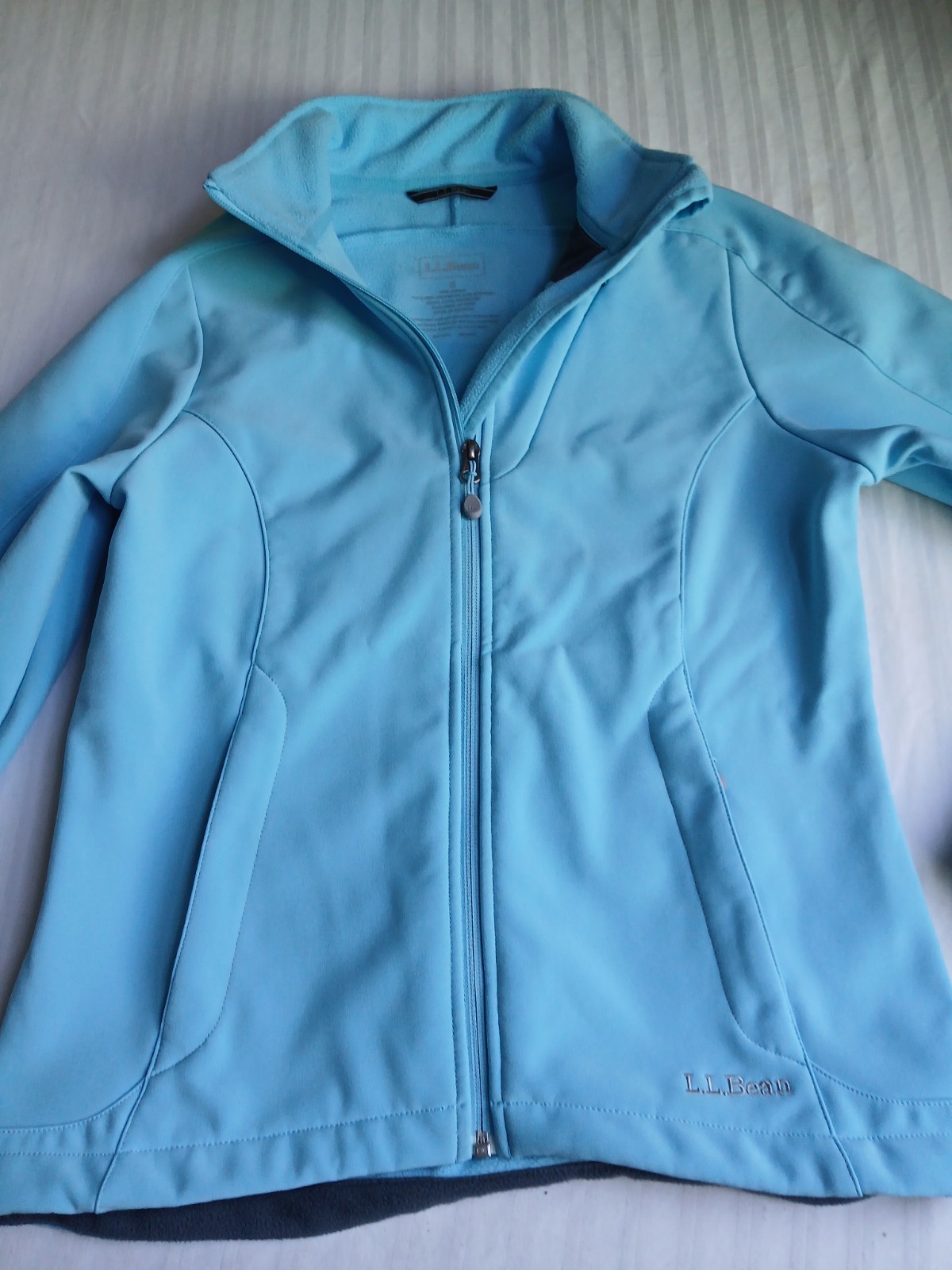 LL Bean Jacket Womens Small Soft Shell Water Repe… - image 2