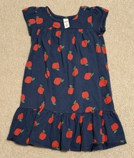 Harper Canyon Blue Apple Print Dress Size 5
