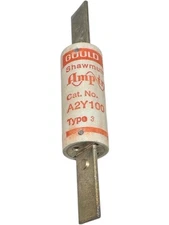 New Gould Shawmut Amp-Trap A2Y100 Type 3, 250V 100A Fuse **SALE**