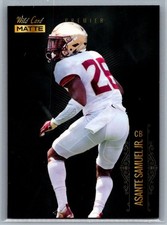 2021 Wild Card Matte White #MBC-40 Asante Samuel Jr. Black