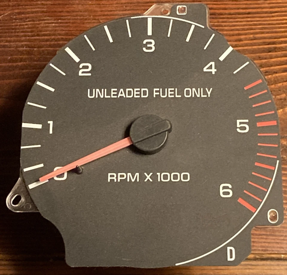 94-97 Dodge Ram 1500 2500 3500 painel de instrumentos tacômetro medidor fabricante de equipamento original - Imagem 3 de 4