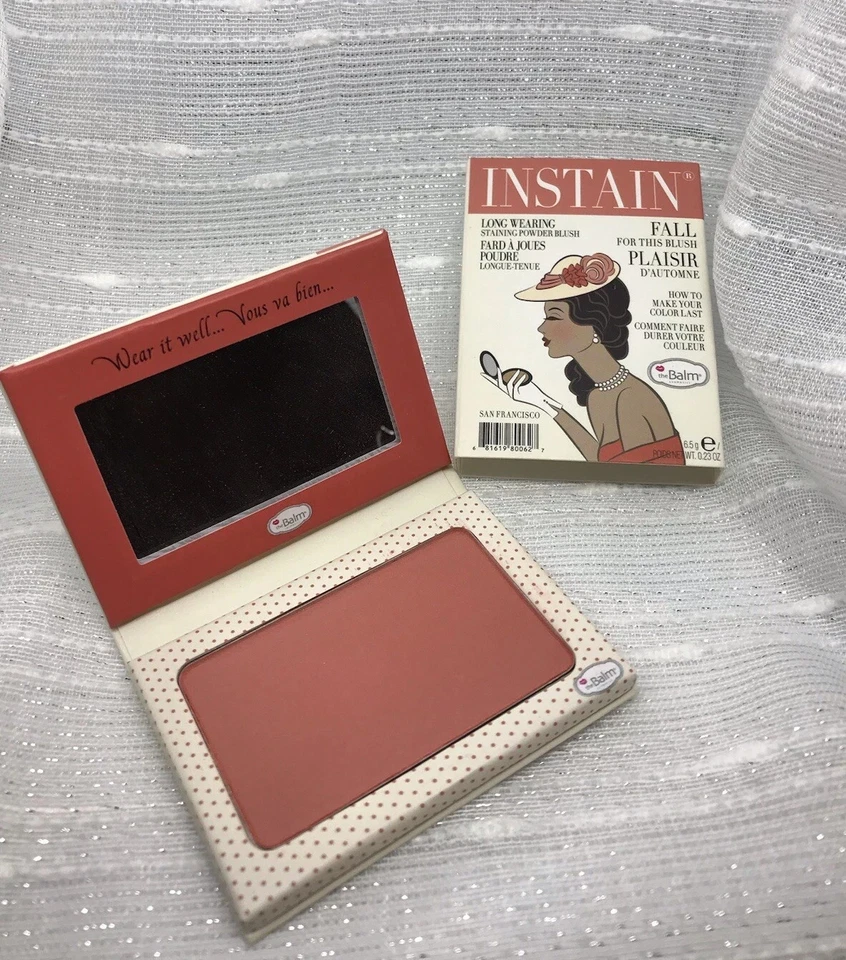 The Balm Instain Long Wearing Staining Powder Blush in shade *SWISS DOT* NEW - Image 2 of 4