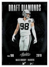 2025 Panini Absolute - Draft Diamonds Maxx Crosby #DD-MCY