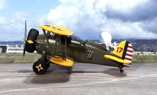 Hobby Master Boeing P-12E Biplane US Army 1:48 Scale VERY RARE