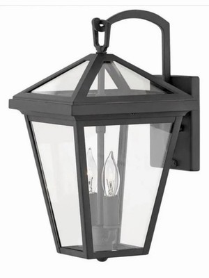 Hinkley Lighting 2560MB-LL Alford Place 2 Light LED - Black Sconce