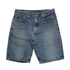 Vintage Levi s 505 Jean Shorts Mens 32 Blue Denim Medium Wash 9 Inseam