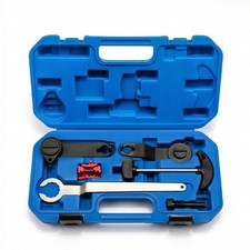 6 Pieces Motortiming-Werkzeugset blauer Hartschalenkoffer Arretierwerkzeug-Set