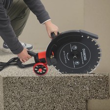 16'' Electric Concrete Saw Wet/Dry Saw Cutter with Water Pump and Blade 5800W US