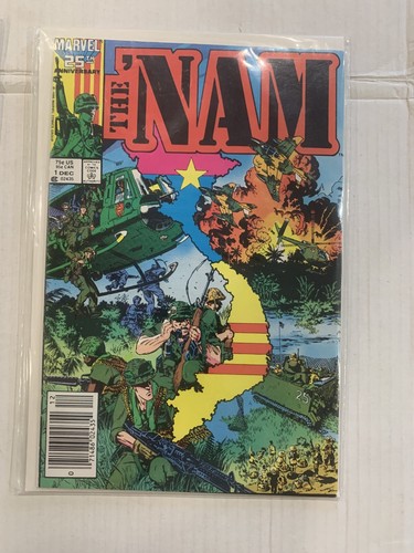 The Nam #1-19, 52 52 53 53! 1986! Punisher! Quiosco! - Imagen 2 de 5