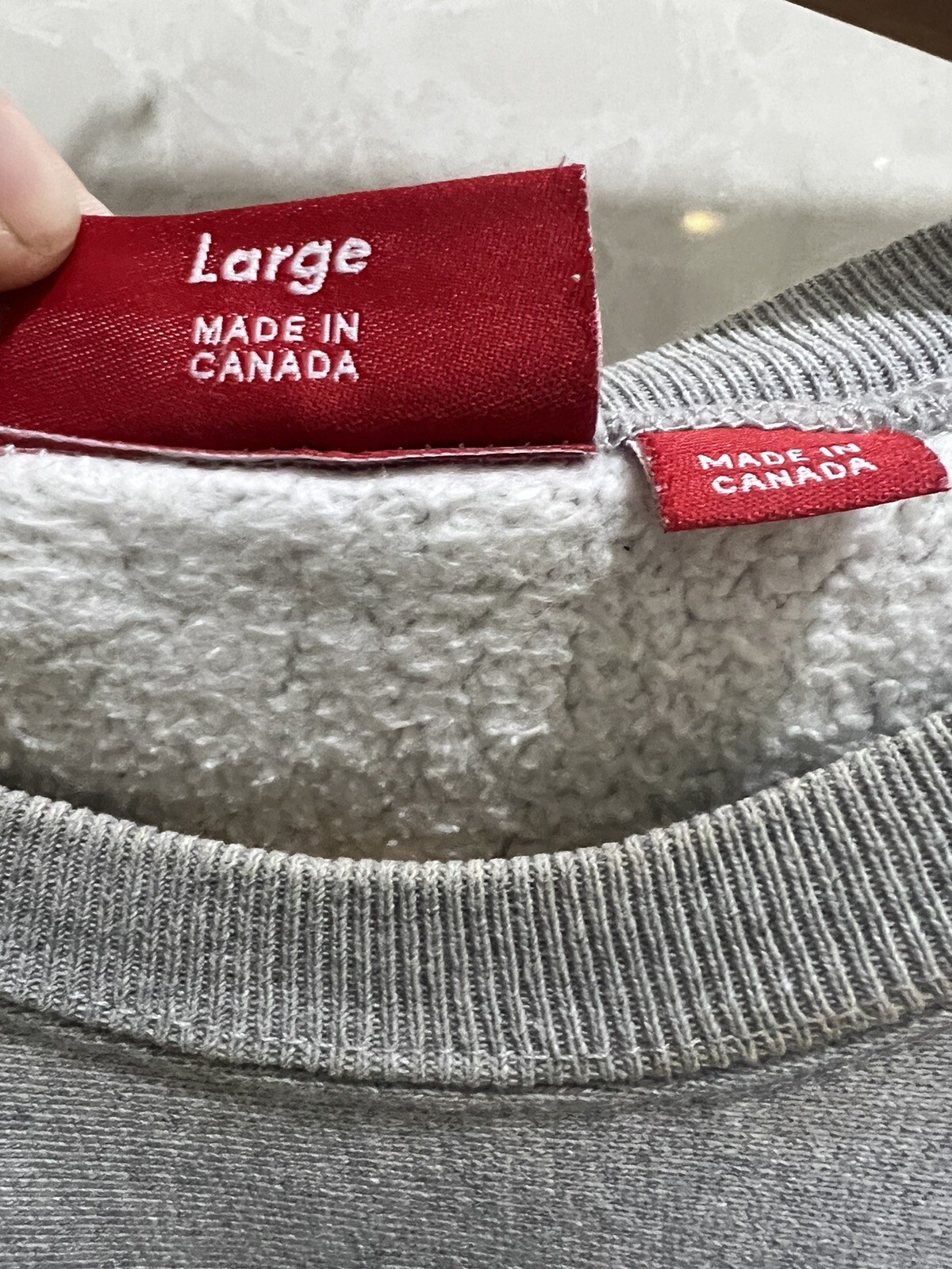 VINTAGE SUPREME 2006 ARABIC SCRIPT CREW NECK SWEATER GREY HOLLOW LOGO image 3