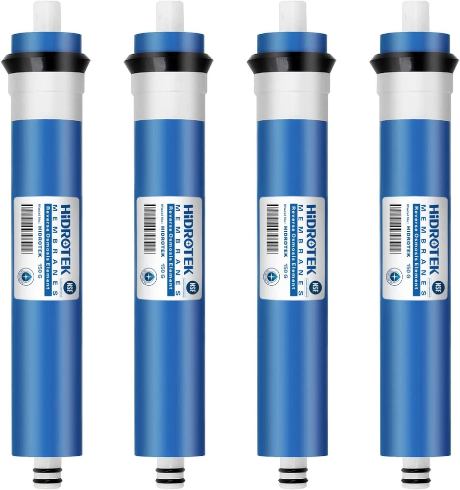 GEEKPURE 4 Pack Universal Compatible 150 GPD Reverse Osmosis RO Membrane NSF certificated