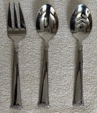 Waterford Celtic Braid - 3 Piece Spoon, Slotted Spoon and Fork Serving Set