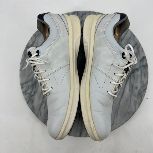 FootJoy Contour Golf Shoes Mens 9M Gray Leather Low Cut Lace Up Pulsar