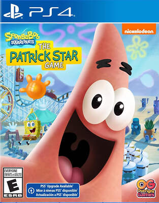 Spongebob Squarepants A Patrick Star Game PS4 New
