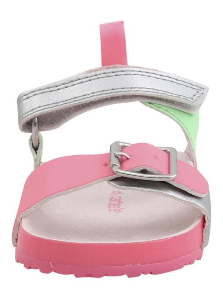 Sandalias zapatos Carter's Beverly-2 para niñas pequeñas Foto 2 de 4