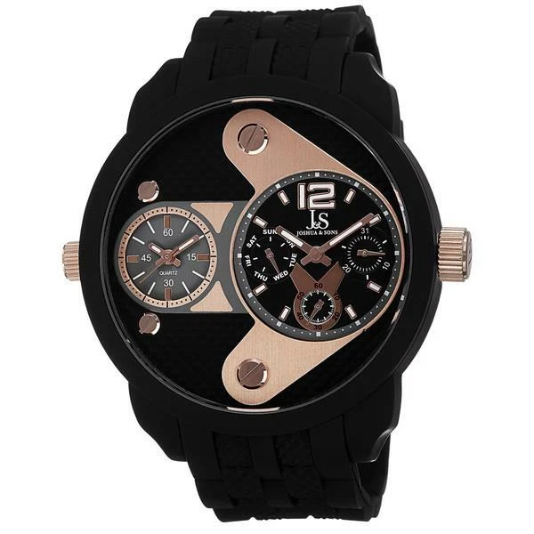 Joshua and sons dual time watch discount